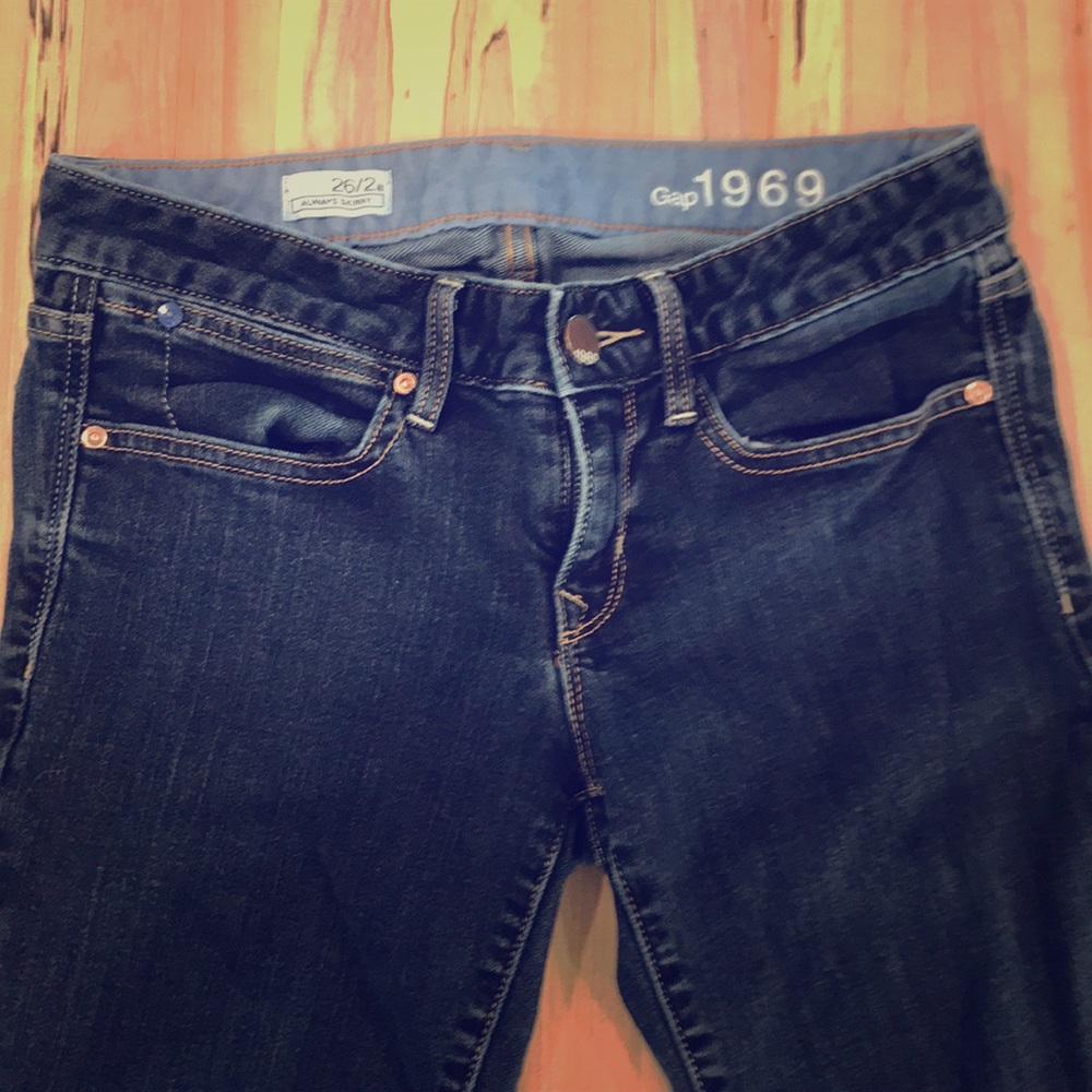 Gap 1962 always skinny jeans